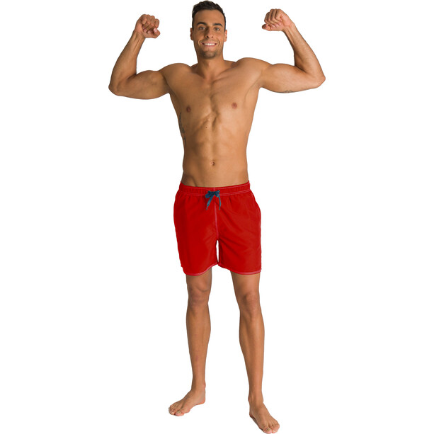 arena Fundamentals Solid Boxer Hombre, rojo