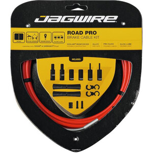 Jagwire Road Pro Brake Cable Kit red