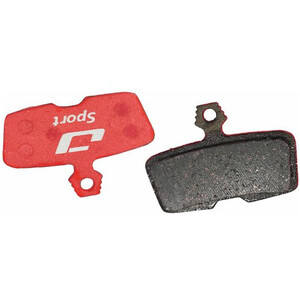 Jagwire Sport Semi Metallic Disc Brake Pads for SRAM Code RSC/R/Guide RE レッド