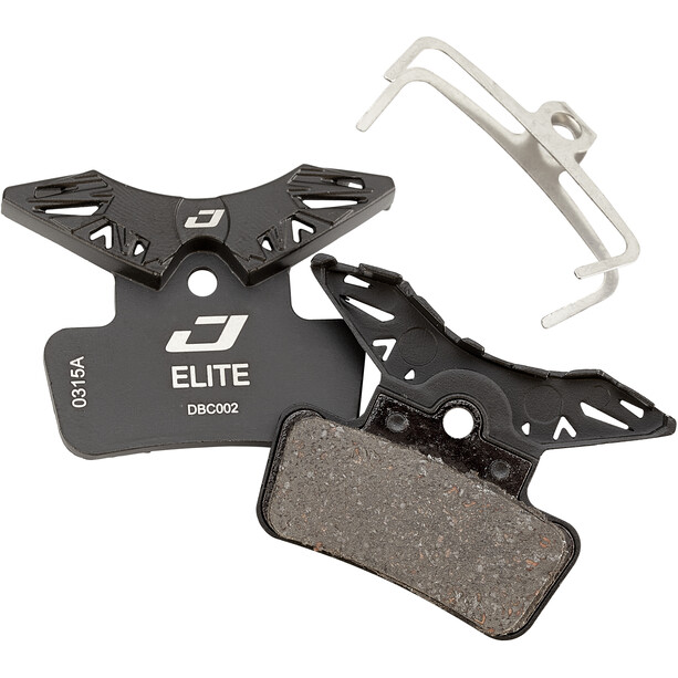 Jagwire Elite Semi-Metallic Disc Brake Pads SRAM G2 Ultimate/G2 RSC/GuideUltimate/RSC/RS/R black