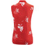 Gonso Dordona T-shirt de cyclisme sans manches avec zip pectoral Femme, rouge