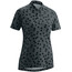 Gonso Lilo T-shirt de cyclisme avec zip pectoral Femme, gris