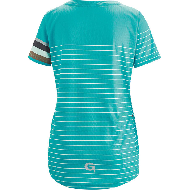 Gonso Naira T-Shirt de cyclisme manches courtes Femme, bleu