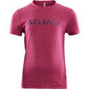 Aclima LightWool T-Shirt Kinder pink
