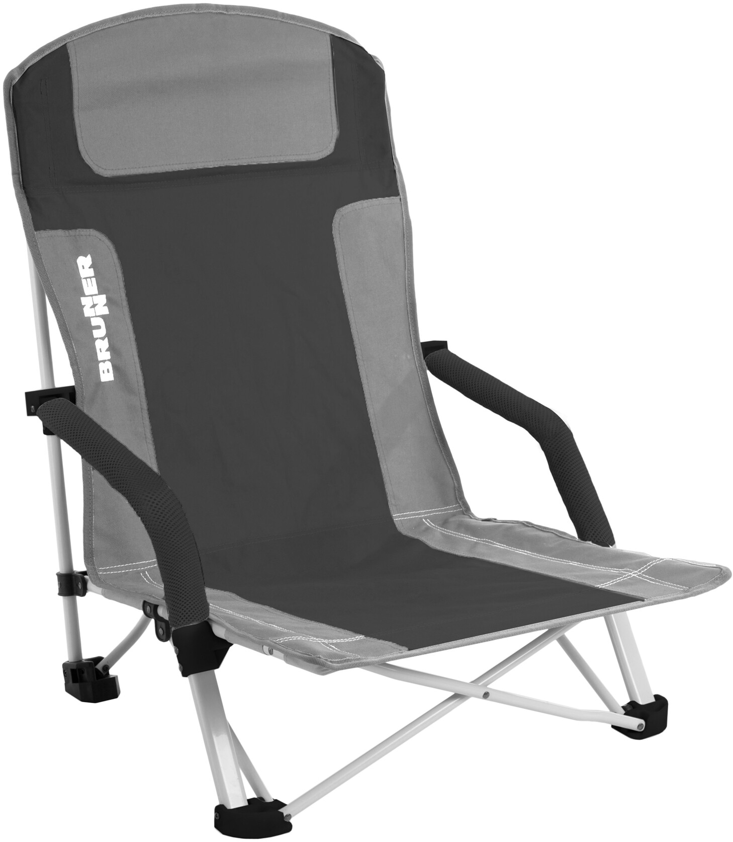 negro/gris silla de camping silla de camping Brunner Armchair Classic color 