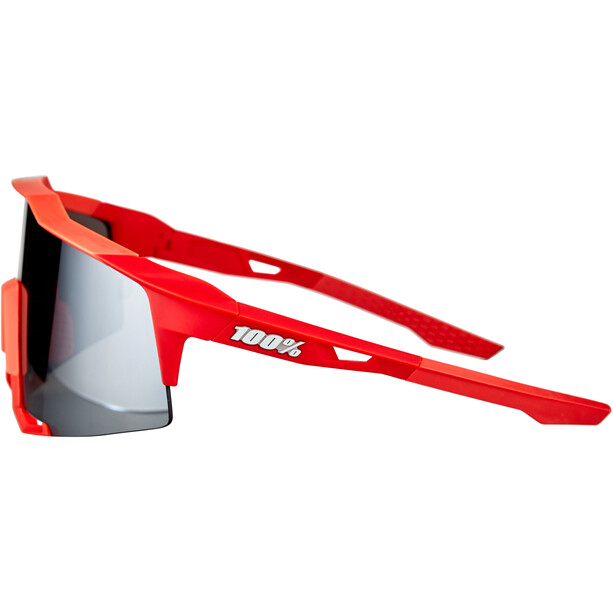 100% Speedcraft Gafas Alta, gris/rojo