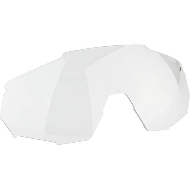 100% Speedcraft Glasses Tall matte white hiper silver/HD multilayer/hiper