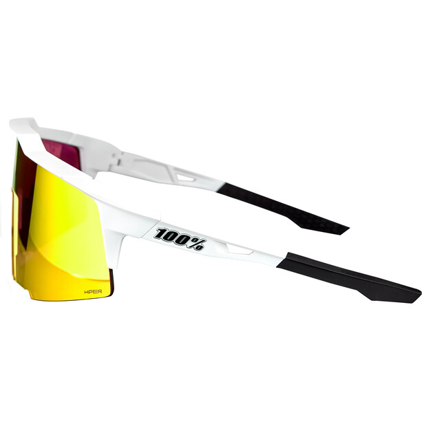 100% Speedcraft Glasses Tall off white hiper red/HD multilayer/hiper
