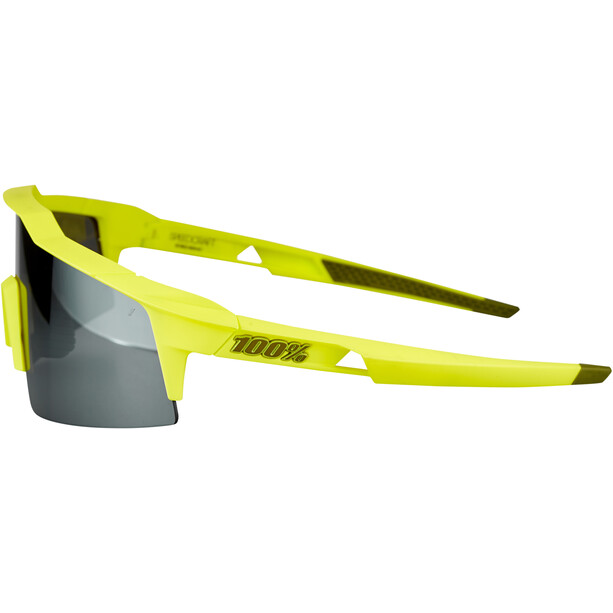 100% Speedcraft Gafas Pequeño, amarillo/gris