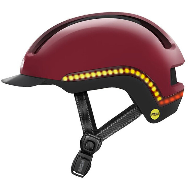Nutcase Vio Light MIPS Helmet cabernet matte