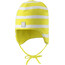 Reima Kivi Beanie-Mütze Kleinkind gelb/weiß