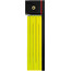 ABUS Bordo uGrip 5700/80 SH Vouwslot, geel/zwart