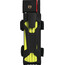 ABUS Bordo Big uGrip 5700/100 SH Vouwslot, geel/zwart