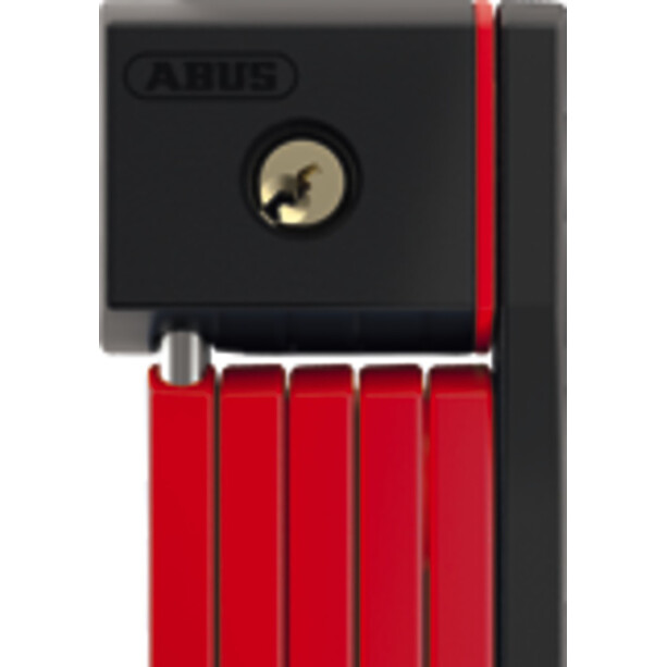 ABUS Bordo Big uGrip 5700/100 SH Candado Plegable, rojo/negro