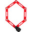 ABUS Bordo uGrip 5700C/80 SH Länklås röd/svart