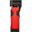 ABUS Bordo uGrip 5700C/80 SH Länklås röd/svart