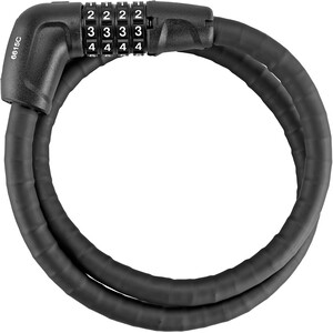 ABUS Tresor 6615C/85/15 Zapięcie kablowe, czarny czarny