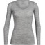 Icebreaker Siren T-shirt Manches longues Femme, gris