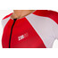 Z3R0D Racer Time Trial Strój triathlonowy Mężczyźni, szary/czerwony