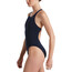 Nike Swim Hydrastrong Solids Traje Baño Una Pieza Fastback Mujer, azul