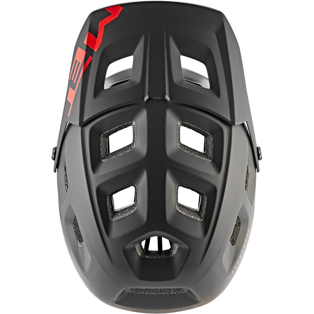 MET Terranova MIPS Helm, zwart/rood