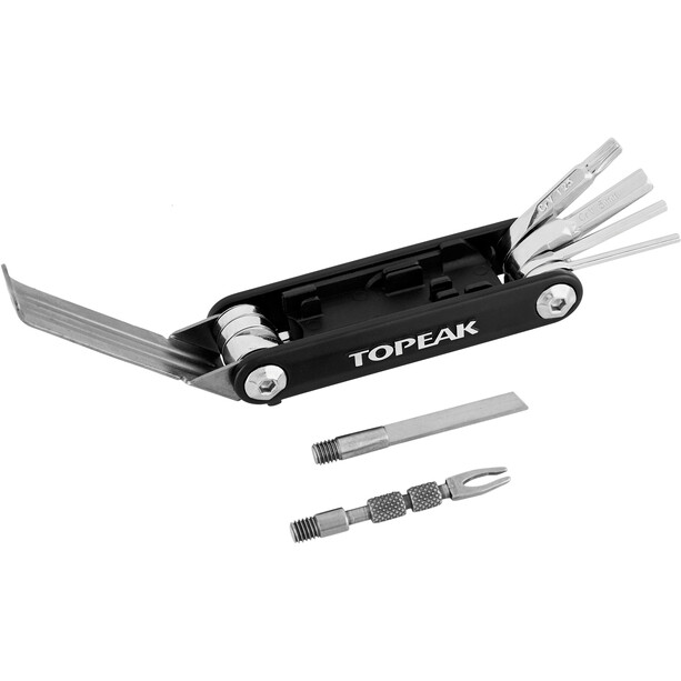 Topeak Tubi-Tool Mini Narzędzie wielofunkcyjne, srebrny/czarny