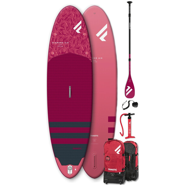 Fanatic Diamond Air Pack Tabla SUP 9'8" Tabla Stand Up Inflable con Pala y Bomba 