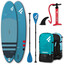 Fanatic Fly Air Premium/Pure Pack Tabla SUP 10'8" Tabla Stand Up Inflable con Pala y Bomba 