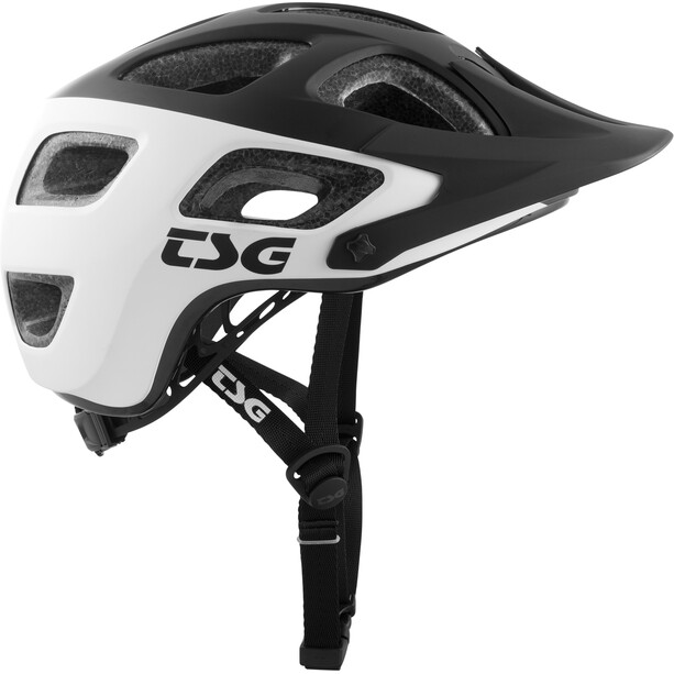 TSG Seek Graphic Design Helm schwarz/weiß