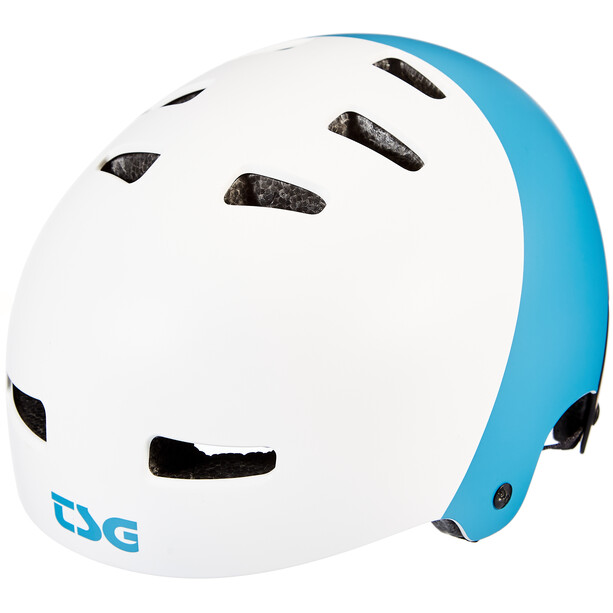 TSG Evolution Graphic Design Kask rowerowy, biały/niebieski
