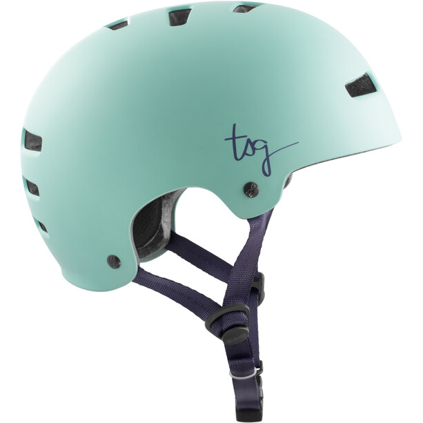 TSG Evolution Solid Color Kask rowerowy Kobiety, turkusowy