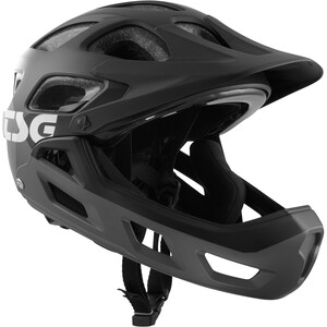 TSG Seek FR Graphic Design Helm Jugend schwarz/grau schwarz/grau