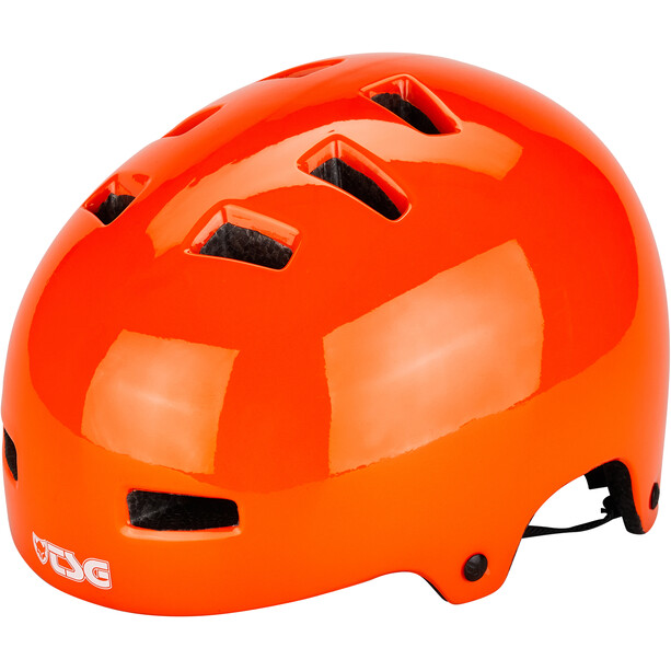 TSG Nipper Maxi Solid Color Helm Kinder orange