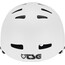 TSG Evolution Solid Color Helm Jugend weiß/schwarz