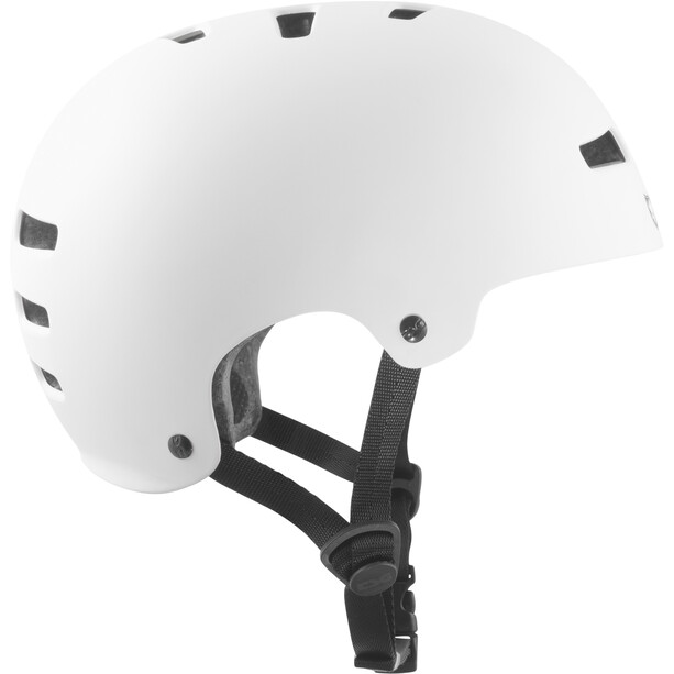 TSG Evolution Solid Color Helmet Youth satin white