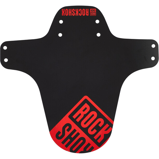 RockShox MTB Garde-boue avant, noir/rouge