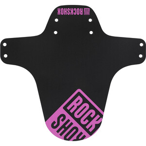 RockShox MTB Guardabarros delantero, negro/rosa negro/rosa