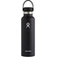 Hydro Flask Standard Mouth Flaska med Standard Flex-kork 621 ml svart