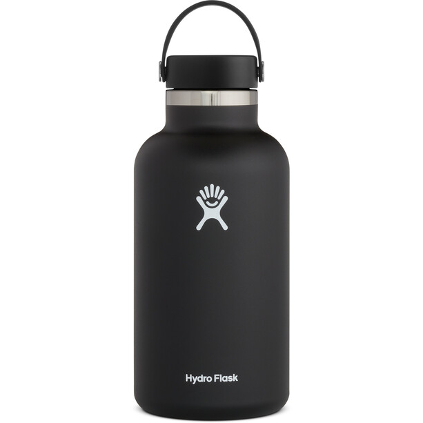 Hydro Flask Wide Mouth Bottle with Flex Cap 1900ml black