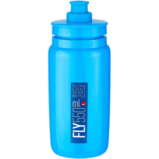 Elite Fly Drinking Bottle 550ml blue/blue logo