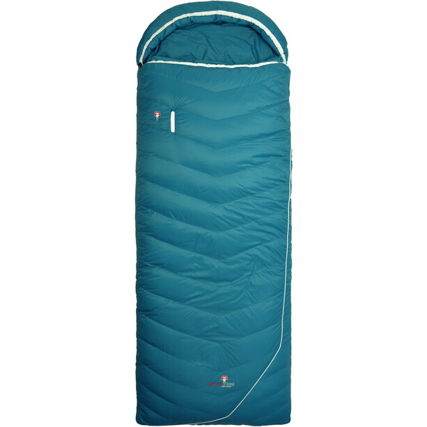 Grüezi-Bag Biopod DownWool Subzero Comfort Saco de Dormir, azul