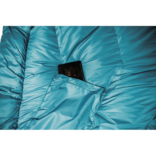 Grüezi-Bag Biopod DownWool Subzero 175 Sovepose, blå
