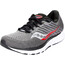 saucony Ride 13 Shoes Men charcoal/red