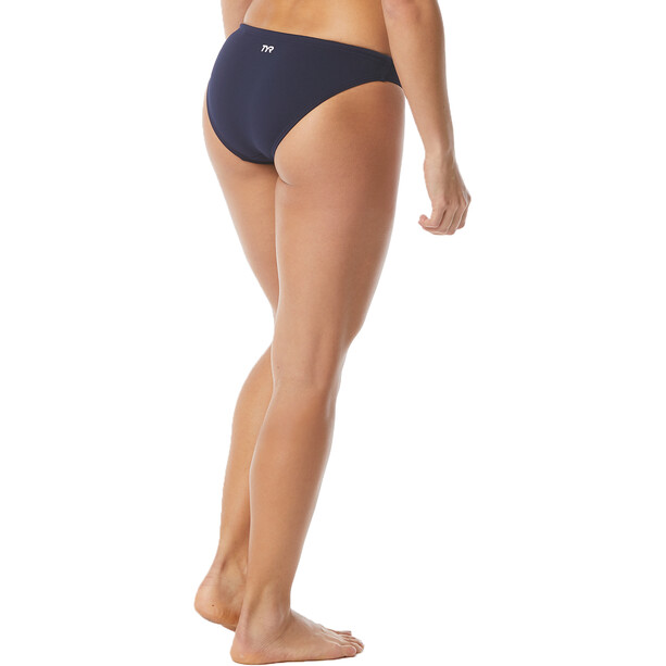 TYR Solid Classic Slip bikini Donna, blu