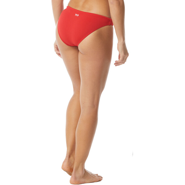 TYR Solid Classic Bikini Bottom Women red