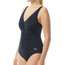 TYR Solids V-Neck Zip Controlfit Swimsuit Women black