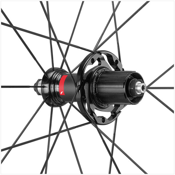 Fulcrum Racing 5 Wheelset Road 28" CA 9-12-speed Clincher black/red