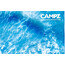 CAMPZ Serviette de plage en microfibre 90x200cm, bleu