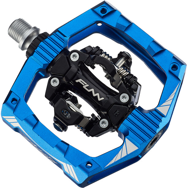 FUNN Ripper Double-Sided Clipless Pedals blue