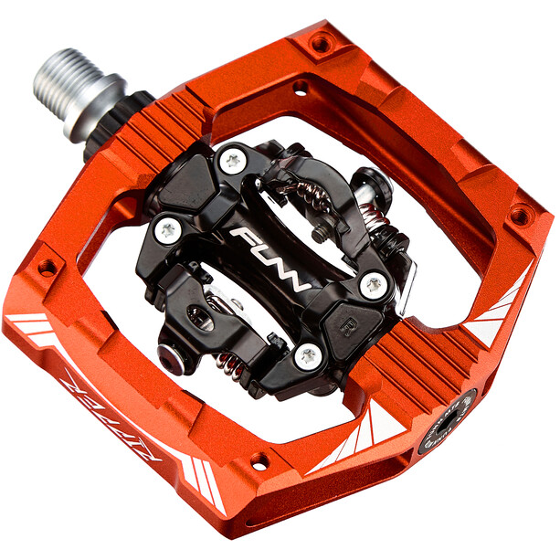 FUNN Ripper Double-Sided Clipless Pedals orange